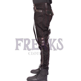 Steampunk Red Thread Pants